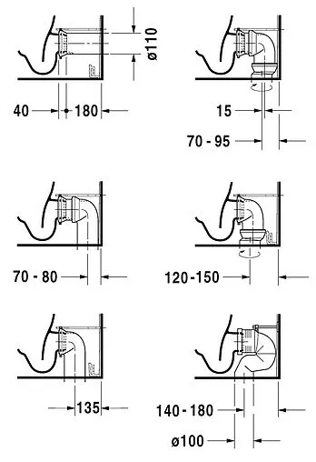 Унитаз-компакт Duravit Darling New белый 2138090000+0931100005