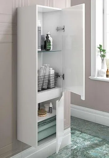 Шкаф-пенал подвесной Kerama Marazzi Buongiorno Plus 36 L белый BGP.130Lh\WHT