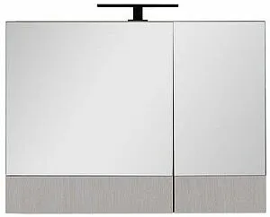 Шкаф-зеркало Aquanet Тоника 90 L белый дуб 00169641, 4