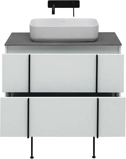 Тумба-умывальник подвесной Allen Brau Reality 80 белый 1.32005.WM+