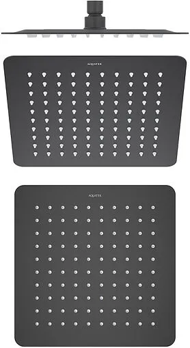 Лейка верхнего душа Aquatek чёрный матовый AQ2072MB