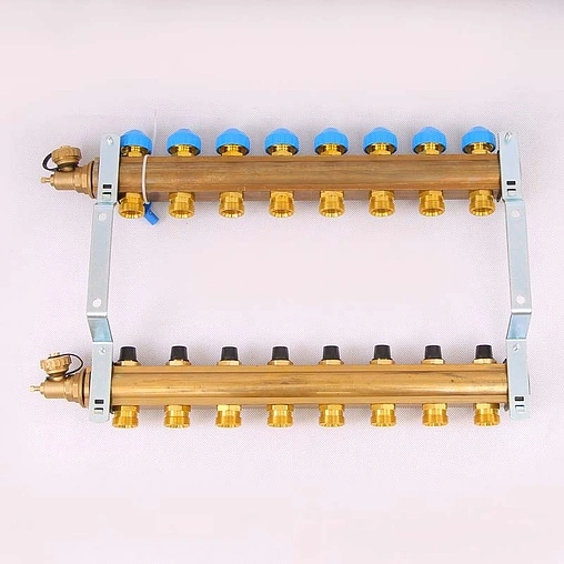 Группа коллекторная без расходомеров 8 отводов 1&quot;в/в x ¾&quot;ек Watts HKV 10004184