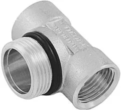 Тройник концевой для коллектора 1&quot;н x ½&quot;в x ½&quot;в Tiemme 1890R 1950026