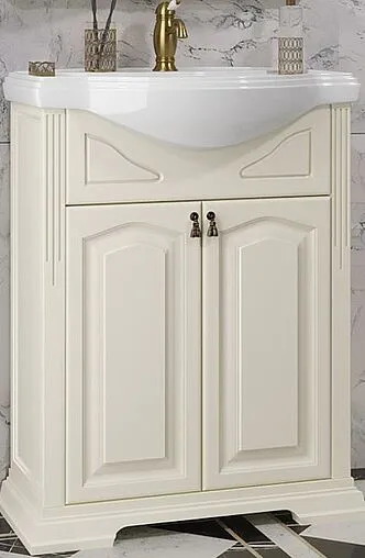 Тумба-умывальник напольная Opadiris Риспекто 65 слоновая кость 00-00005812+4640021061268