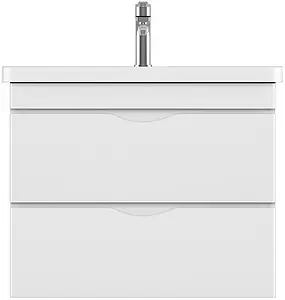 Тумба-умывальник подвесная ISVEA Neo 80 белый 21NGS311080E Тумба-умывальник подвесная ISVEA Neo 80 белый 21NGS311080E, 1