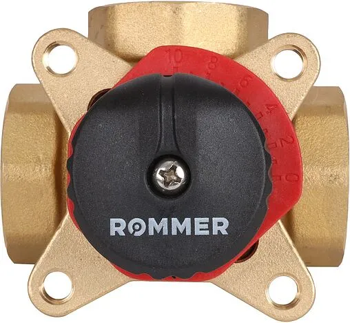 Трехходовой смесительный клапан 1&quot; Kvs 10.0 Rommer RVM-0003-010025