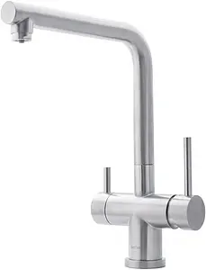 Смеситель для кухни с подключением к фильтру Swedbe Selene Plus нержавеющая сталь 8145М, 5