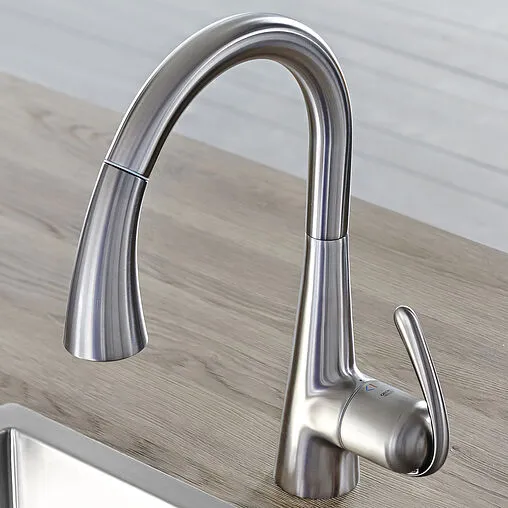 Смеситель для кухни с выдвижным изливом Grohe Zedra хром матовый 32294SD1 Смеситель для кухни с выдвижным изливом Grohe Zedra хром матовый 32294SD1