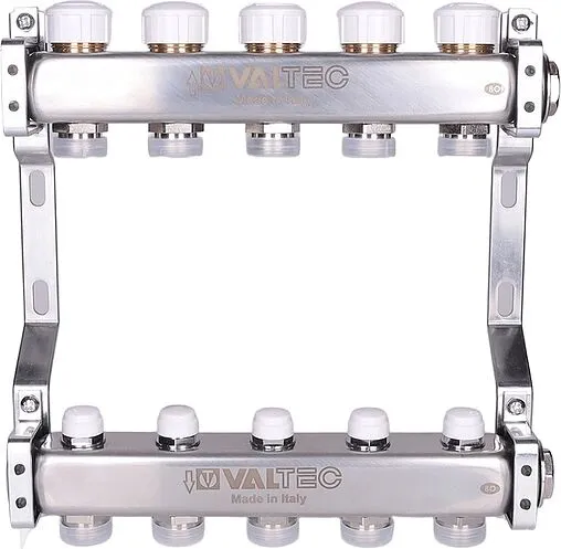 Группа коллекторная без расходомеров 3 отвода 1&quot;в/в x ¾&quot;ек Valtec VTc.582.EMNX.0603