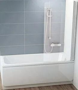 Шторка на ванну 800мм прозрачное стекло Ravak Chrome CVS1 80 R 7QR40C00Z1 Шторка на ванну 800мм прозрачное стекло Ravak Chrome CVS1 80 R 7QR40C00Z1, 1