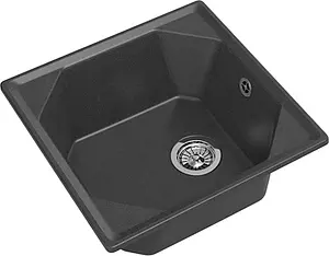 Мойка кухонная GranFest Unique U-500 антрацит Мойка кухонная GranFest Unique U-500 антрацит, 1
