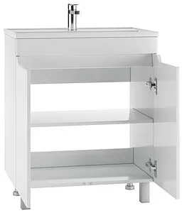 Тумба-умывальник напольный Айсберг Мечта 70 белый DM2323T+4620008197746, 4