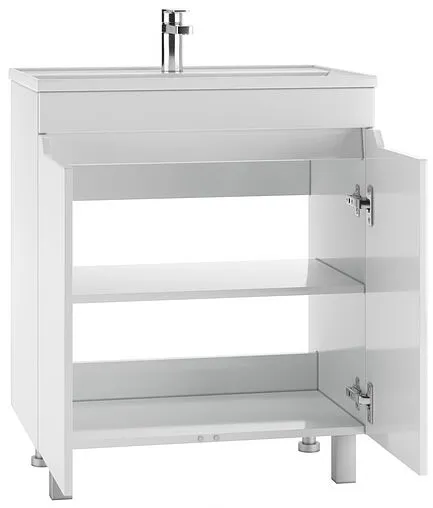 Тумба-умывальник напольная Айсберг Мечта 70 белый DM2323T+4620008197746