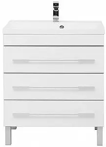 Тумба-умывальник напольная Aquanet Верона 75 белый 00178254+00158755, 4