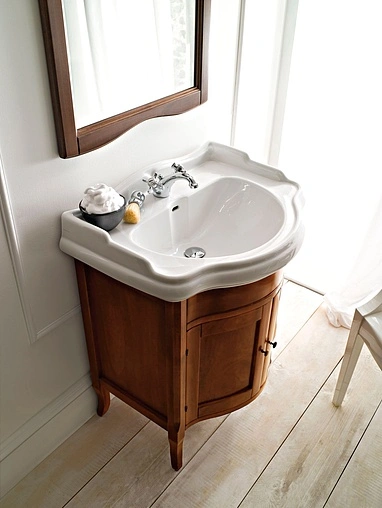 Раковина Kerasan Retro 73 белый 104701*3