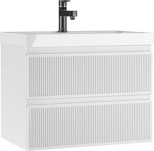 Тумба-умывальник подвесной Домино Tower 70 белый DT2502T+4670142930037