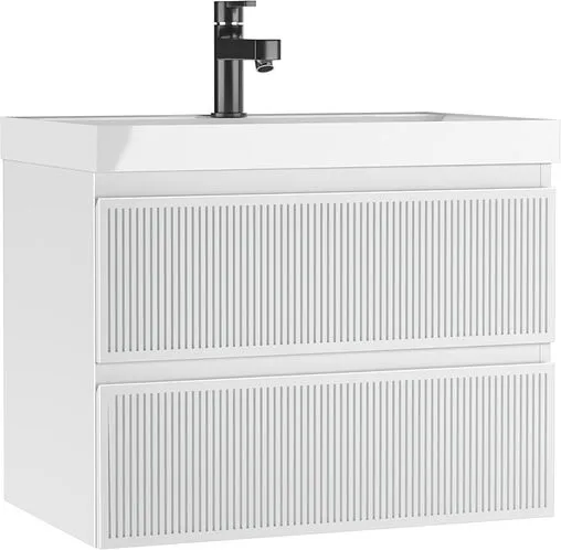 Тумба-умывальник подвесная Домино Tower 70 белый DT2502T+4670142930037