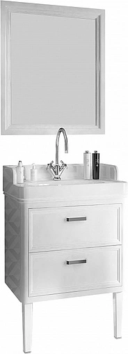 Зеркало с подсветкой Kerama Marazzi Pompei 60 белый PO.mi.60\WHT