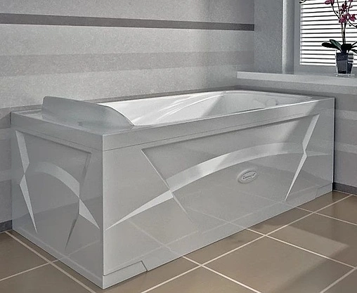 Панель для ванны фронтальная Radomir Роза 169 белый 2-21-0-0-0-208