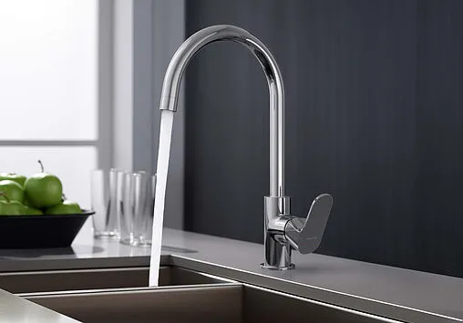 Смеситель для кухни Aquatek Оберон хром AQ1282CR