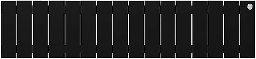 Радиатор биметаллический 16 секций Royal Thermo PianoForte 200 Noir Sable RTPNS20016