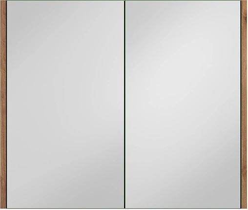 Шкаф-зеркало ISVEA Trio 80 орех 24TR2062081I Шкаф-зеркало ISVEA Trio 80 орех 24TR2062081I