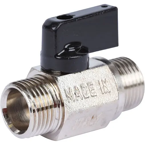 Кран шаровый мини ½"н x ½"н Bugatti Kansas 08100017
