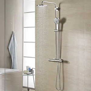 Душевая система с термостатом для душа Grohe Rainshower System 210 хром 27967000 Душевая система с термостатом для душа Grohe Rainshower System 210 хром 27967000, 5
