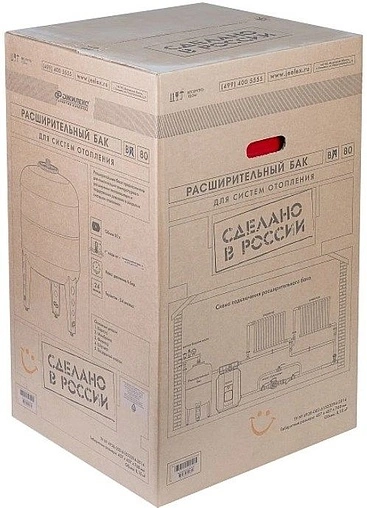 Расширительный бак Джилекс 80 В 6 бар 7780