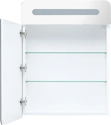 Шкаф-зеркало Aquanet Лукка 60L белый 00178954