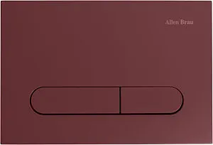 Клавиша смыва для унитаза Allen Brau Project Color 9.2PR01.BD бордо Клавиша смыва для унитаза Allen Brau Project Color 9.2PR01.BD бордо, 1