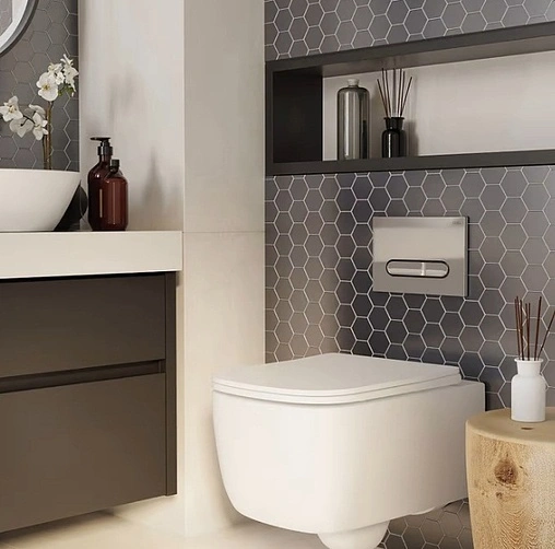 Клавиша смыва для унитаза IDDIS Unifix 031 UNI31CHi77 хром глянцевый