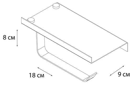 Держатель туалетной бумаги Fixsen Hotel хром FX-31011