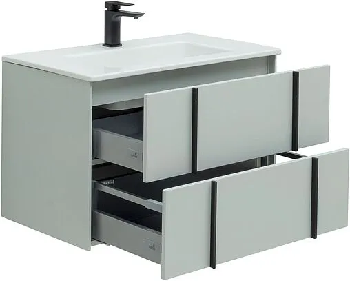 Тумба под умывальник подвесной Allen Brau Reality 80 папирус 1.32005.PWM