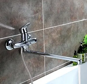 Смеситель для ванны с длинным изливом IDDIS Zodiac хром ZODSBL2i10WA Смеситель для ванны с длинным изливом IDDIS Zodiac хром ZODSBL2i10WA, 3