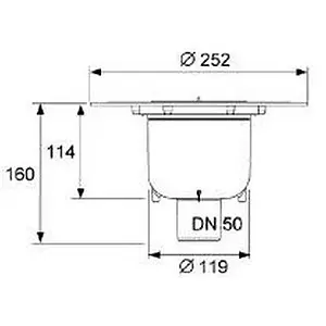 Трап вертикальный TECEdrainpoint S 3601600 Трап вертикальный TECEdrainpoint S 3601600, 2