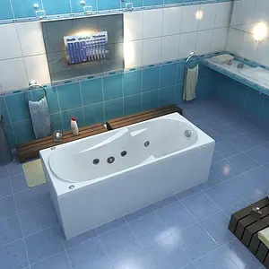 Панель для ванны фронтальная Bas Нептун 170 белый Э 00026 Панель для ванны фронтальная Bas Нептун 170 белый Э 00026, 3