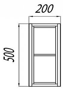 Модуль подвесная открытый подвесная Aquaton Брук 20 дуб феррара/белый 1A201101BCDF0 Модуль подвесная открытый подвесная Aquaton Брук 20 дуб феррара/белый 1A201101BCDF0, 2