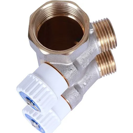 Коллектор регулирующий проходной 2 отвода 1"в/н x ½"н Stout SMB 6852 011202 Коллектор регулирующий проходной 2 отвода 1"в/н x ½"н Stout SMB 6852 011202