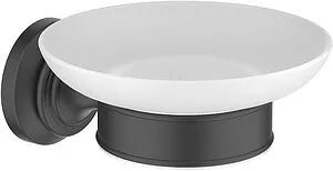 Мыльница Aquatek Классик чёрный матовый AQ4503MB Мыльница Aquatek Классик чёрный матовый AQ4503MB, 1