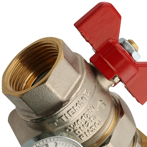 Группа коллекторная без расходомеров 2 отвода 1&quot;в/в x ¾&quot;ек Tiemme 3870046