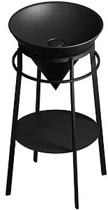 Полка Kerama Marazzi Cono 44 чёрный матовый CO4.43\BLK.M, 4