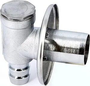 Сифон для бытовой техники наружный Uni-Fitt хром 189N2232, 3