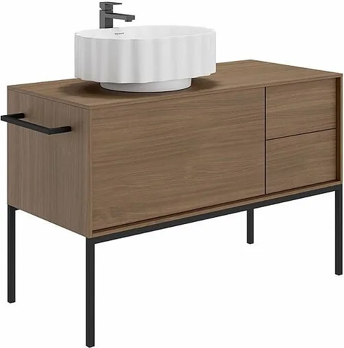 Тумба-умывальник Kerama Marazzi Atollo 80 древесный Wood AT.110\WD+