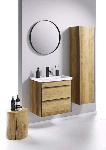 Тумба-умывальник Aqwella Fargo 70 дуб балтийский FRG0107DB+187813