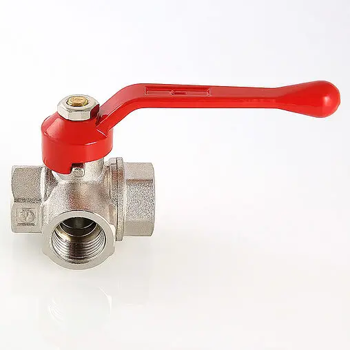 Кран шаровый трехходовой/T ¾&quot;в x ¾&quot;в x ¾&quot;в Valtec VT.361.N.05