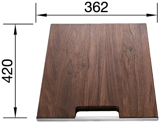 Разделочная доска Blanco орех 223074