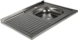 Мойка кухонная Vladiks нержавеющая сталь L-401R Мойка кухонная Vladiks нержавеющая сталь L-401R, 3