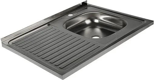 Мойка кухонная Vladiks нержавеющая сталь L-401R Мойка кухонная Vladiks нержавеющая сталь L-401R