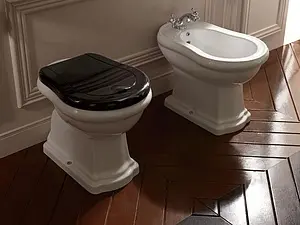 Чаша унитаза Kerasan Retro белый 101001 Чаша унитаза Kerasan Retro белый 101001, 3